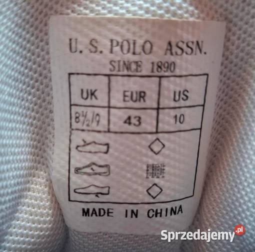 US POLO ASSN Sneakersy męskie rozmiar 43 kolor Bielsko-Biała