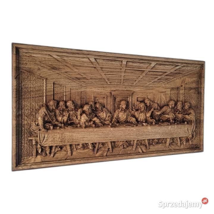 Ostatnia Wieczerza w Drewnie Klasyczna Scena z Malechowo