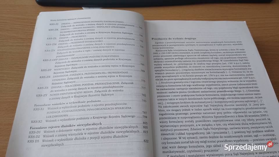 Formularze sądowe komentarz Koenner Lesiak Kultura i Rozrywka