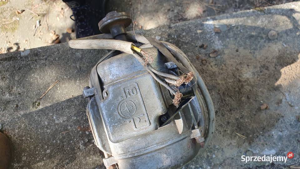 Stary silnik elektryczny M6 z wiatrakiem 220 V mazowieckie Warszawa