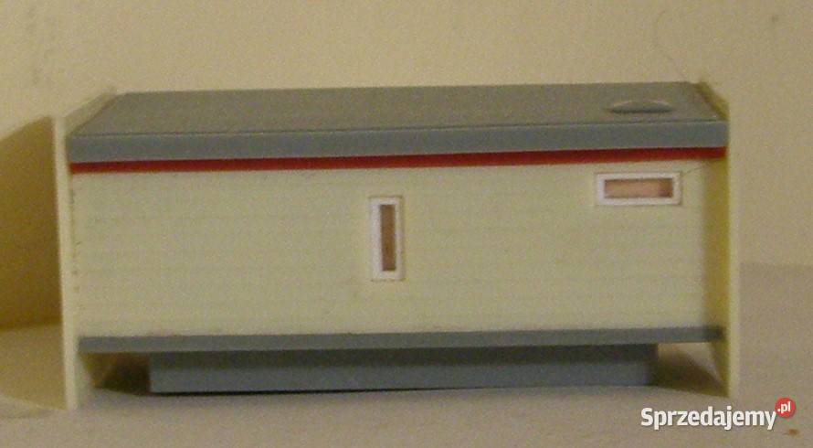 Domek na makietę 18 kolejka skala TT Łódź