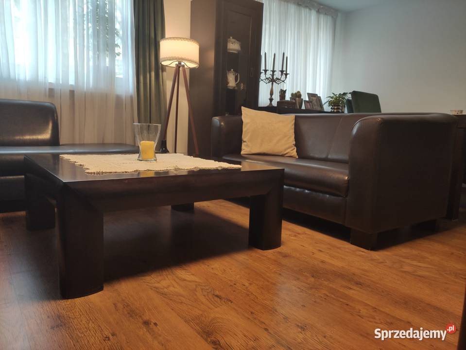 Zestaw komplet wypoczynkowy ECO skóra stan śląskie Racibórz