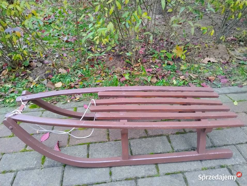 Sanki metalowe drewniane Sporty zimowe mazowieckie