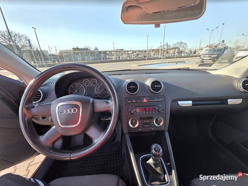 Audi a3 8p sportback 2007 r 19 tdi 105 manualna zachodniopomorskie Goleniów
