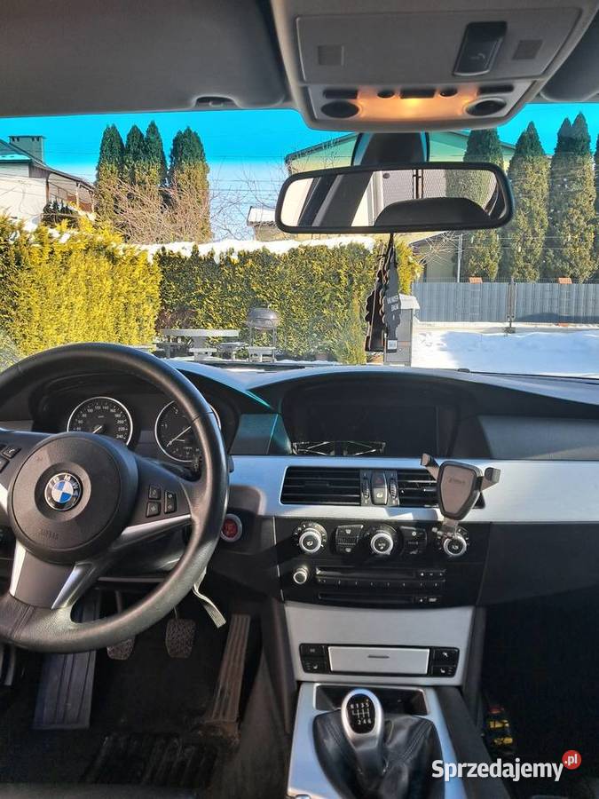 Bmw e60 520d 2007r 177 przebieg 290 Trzebinia
