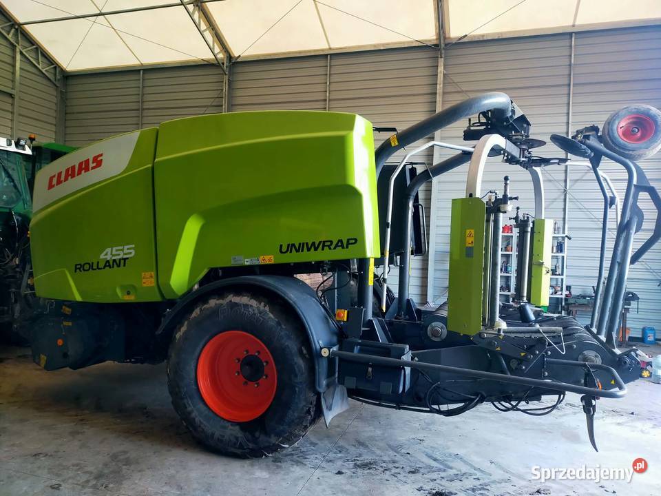 Prasoowijarka Claas Uniwrap 455 z MPS nie McHale