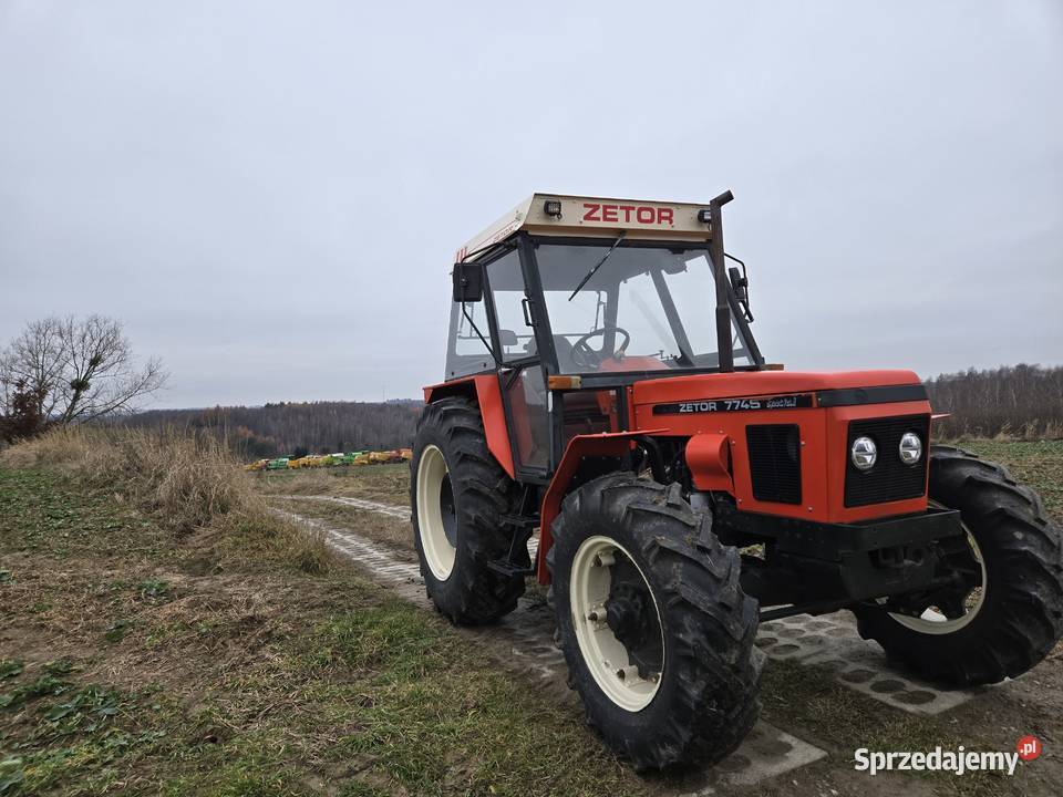 Ciągnik rolniczy Zetor 7745 Turbo 6340 lubelskie Krasnystaw