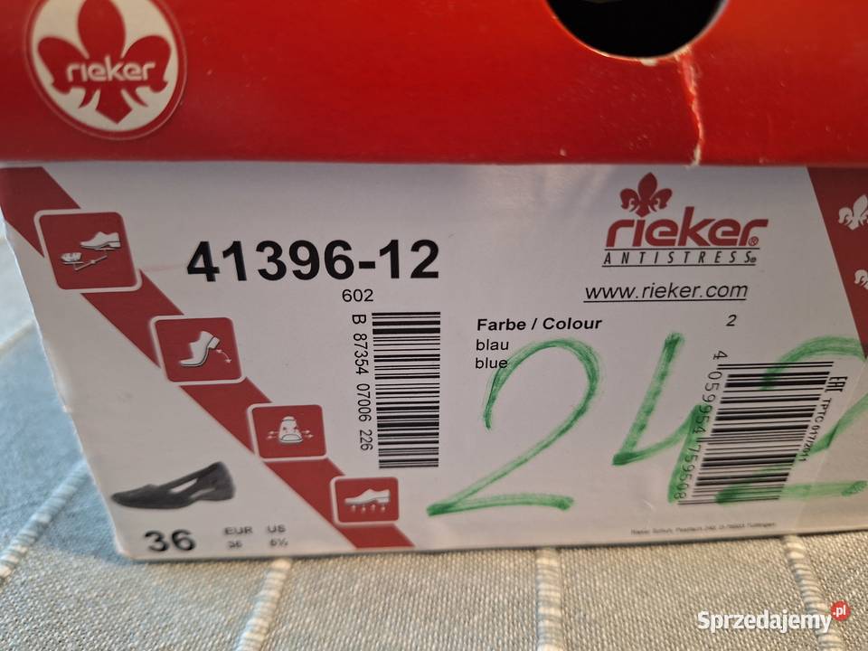 Buty firmy rieker eleganckie małopolskie Kraków