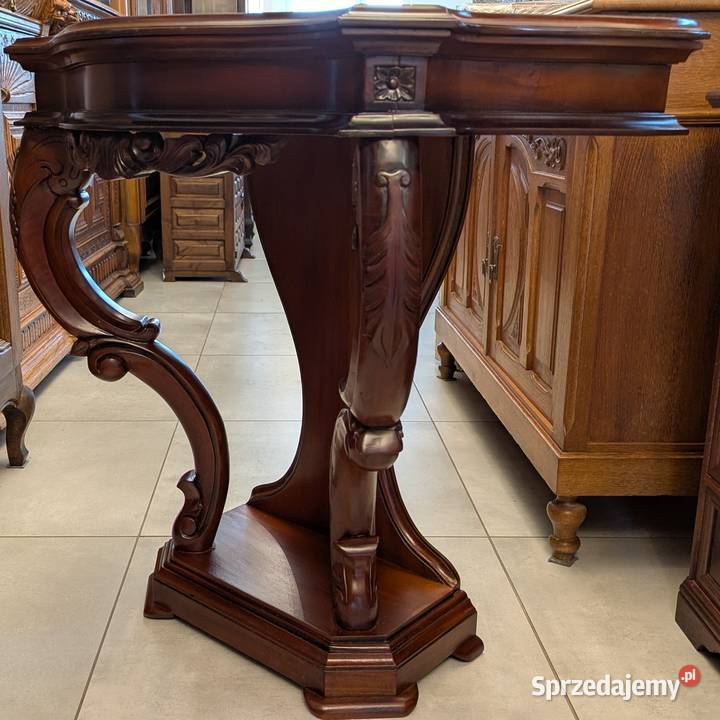 Piękna włoska konsola mahońsklep Dąbrowa Dąbrowa Górnicza sprzedam