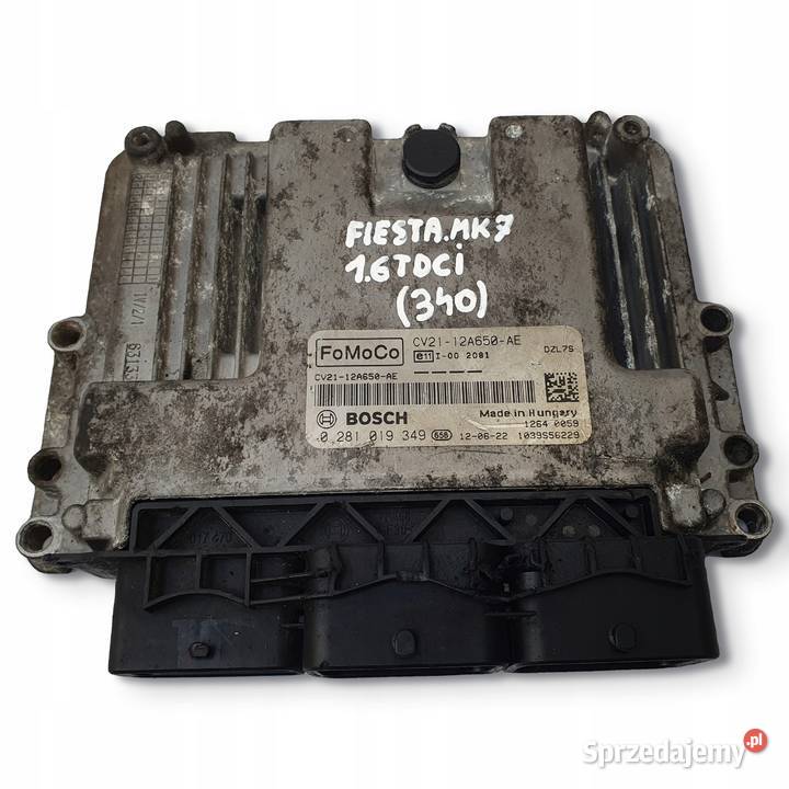 STEROWNIK SILNIKA Ford Fiesta MK7 VII 16 TDCI Chełm