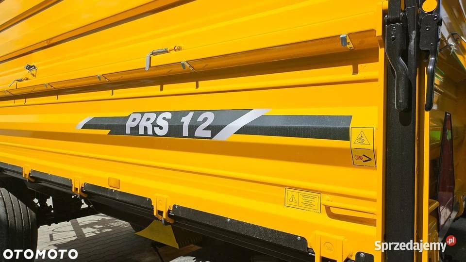 Przyczepa rolnicza burtowa PRS2W12 Wielton 12 Przyczepy rolnicze Strzeszkowice Duże