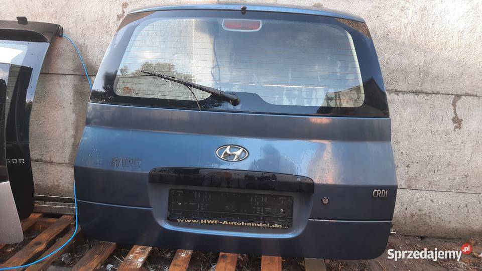 klapa bagażnika hyundai matrix kompletna osobowe Dębno