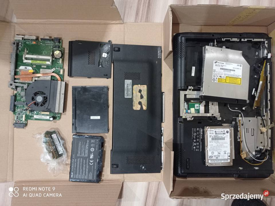 Laptop ASUS Części i akcesoria Ostrzeszów sprzedam