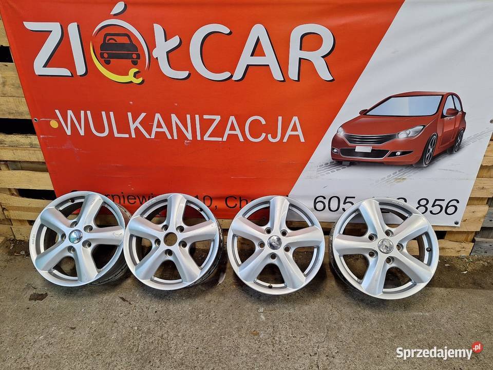 Alufelgi 5x1143 15 ET49 Hyundai ix20 i30 Nissan Średnica 15" Choceń sprzedam