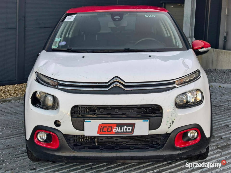Citroen C3 12 benz 110 mały przebieg ledy klima 4/5 małopolskie Kęty