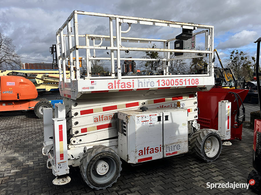 Zwyżka nożycowa terenowa Genie GS4069 RT 1412 m sprzedam