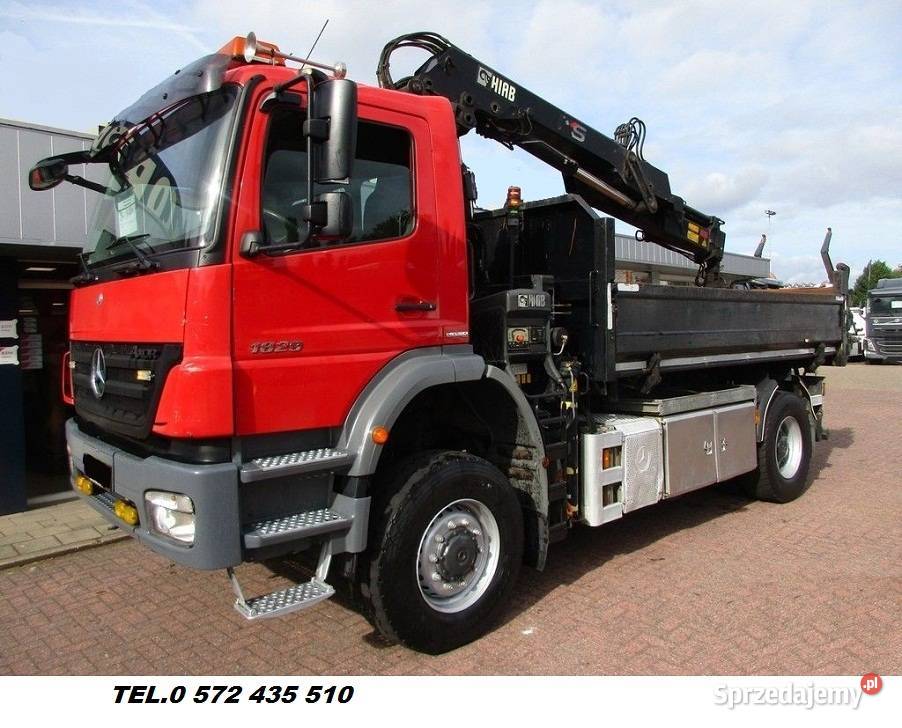 WYWROTKA NAPED 4X4 BORDMATIC Z DZWIGIEM MERCEDES