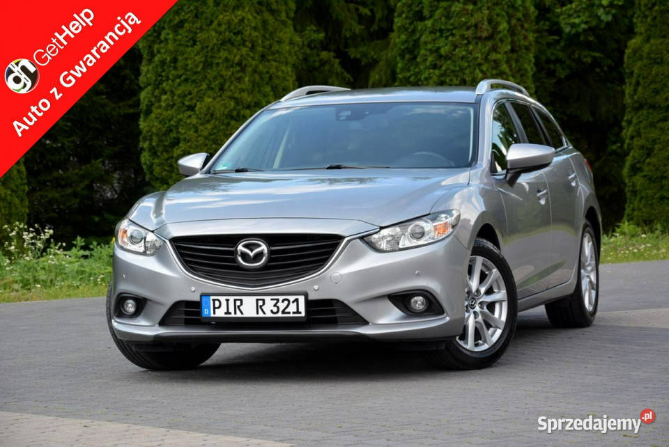 Mazda 6 104 przebieg SkyActive Duża Navi 4/5 6 Ostrów Mazowiecka
