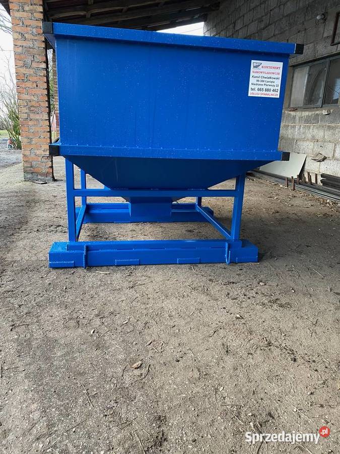 Kosz zasypowy paczkarka Bufor przyjęciowy do big