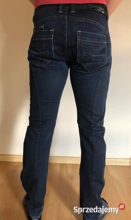 Spodnie Czarne Jeans Cropp W30 L32 Moda i Styl śląskie Bieruń