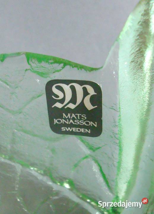 Salaterka Szklana Mlers Mats Jonasson Warszawa