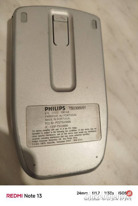 Pilot Uniwersalny Philips TSU300001 Piloty