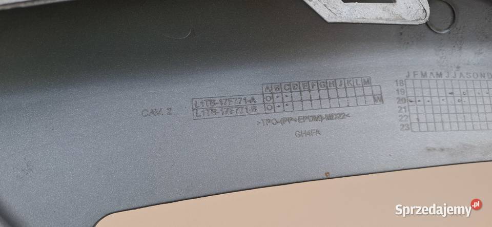 FORD PUMA MK2 DOKŁADKA ZDERZAKA PRZÓD SPOILER Bieleń sprzedam