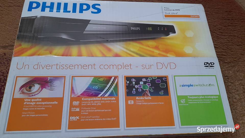 Otwarzacz Philips dvp3800
