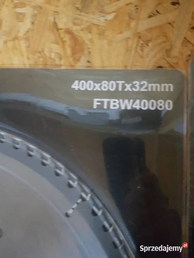 Piła widiowa do drewna 400 mm 80T otworem 32 mm Elektryczne wielkopolskie Głogowa