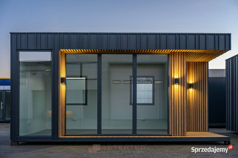 PAWILON HANDLOWY KONTENER BIUROWY mastertec Warszawa