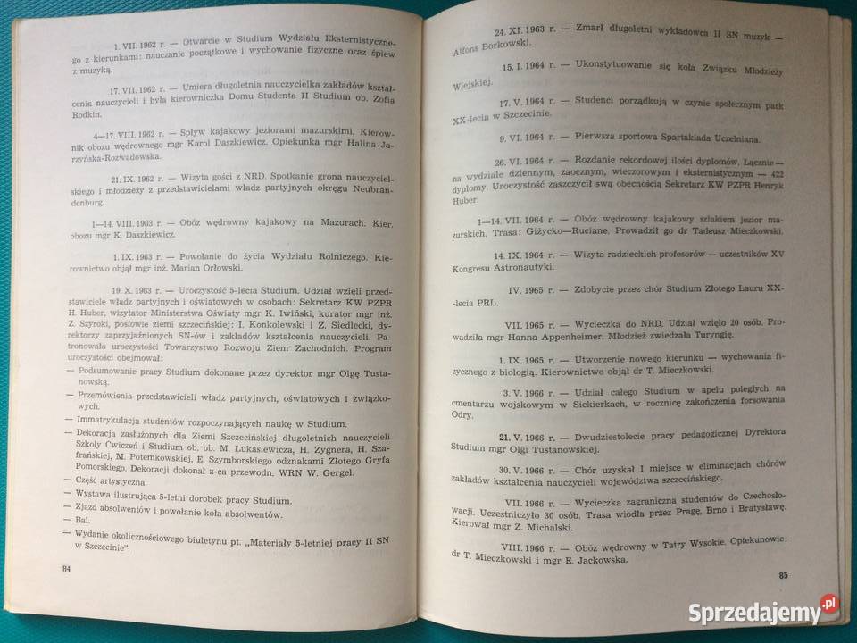 3420 10 Lat II Studium Nauczycielskiego W Szczecin