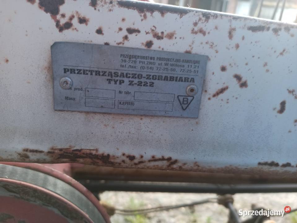 Przewracarka zgrabywarka do siana trawy podkarpackie Łańcut