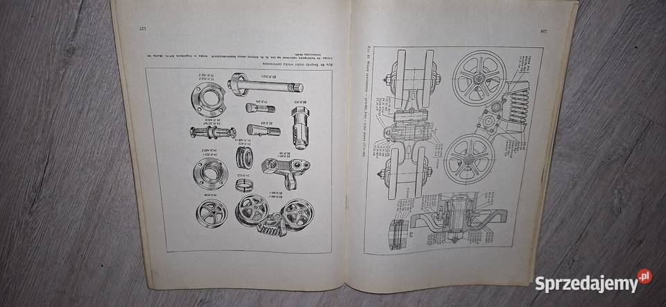 Katalog części zamiennych ciągnika DT75S4 WEMA wielkopolskie Łęczyca sprzedam