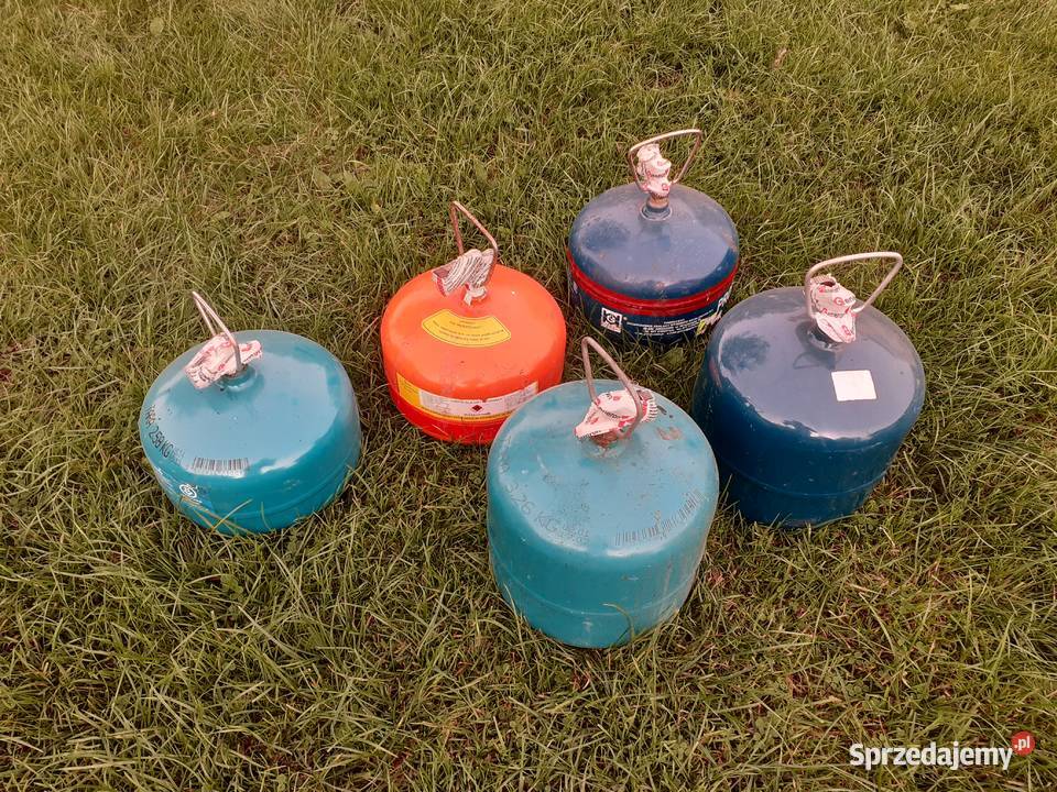 Butla gazowa 2 PEŁNA z aktualną legalizacją DUŻY Somonino