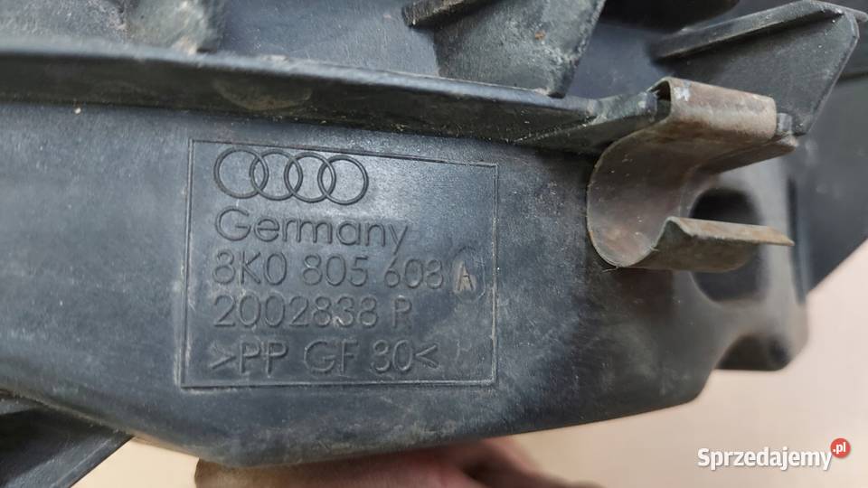 ŚLIZG LAMPY PRAWY AUDI A4 B8 0712 8K0805608A Międzychód