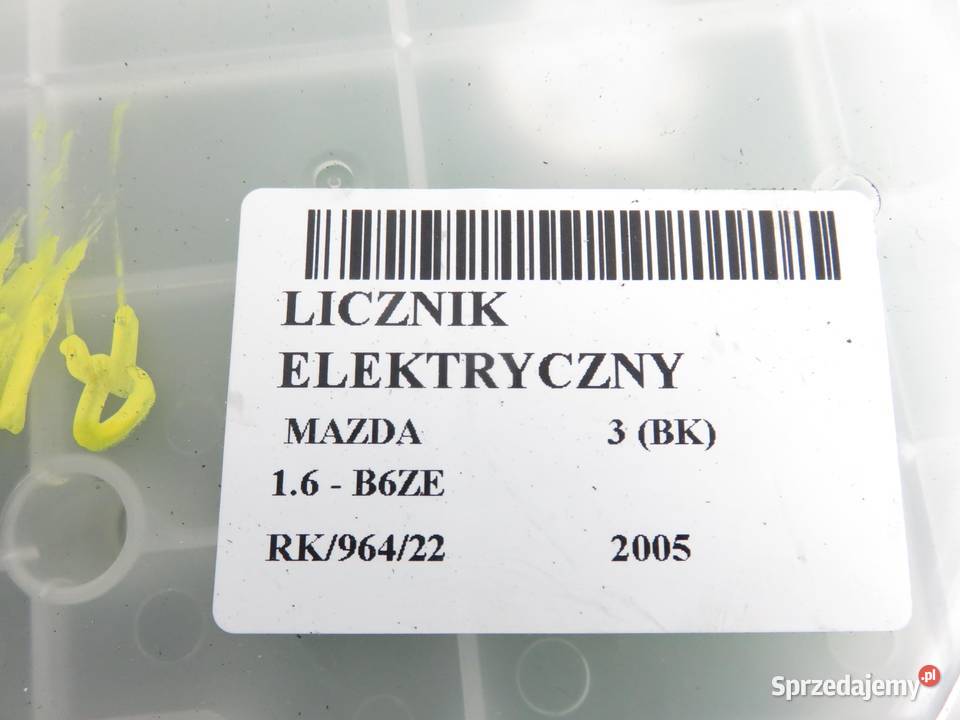 LICZNIK MAZDA 3 BK 16 B6ZE 4KBP4KB