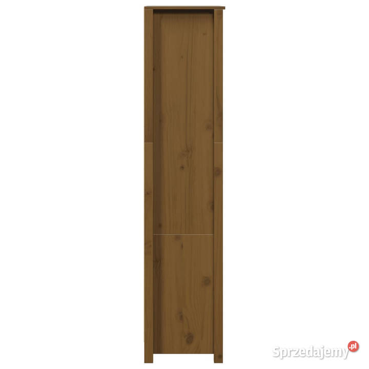 Szafka miodowy brąz 80x35x154 lite drewno Warszawa
