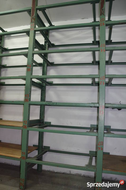 Regał magazynowy niemiecki VEB STAHL HELLERSTADT pomorskie Gdańsk