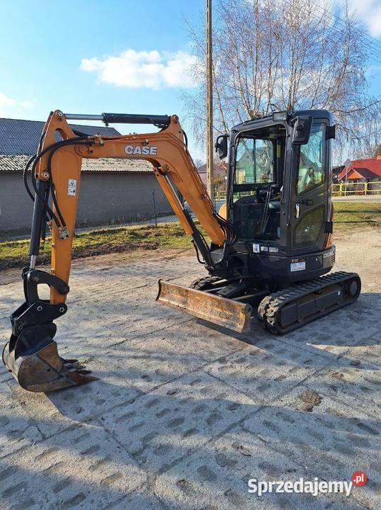 Mini koparka Case CX26C Rok produkcji 2018 Leśniowice