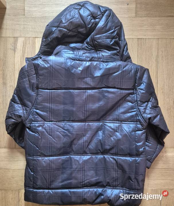 Kurteczka chłopięca w kratkę rozmiar 80 Kurtki i płaszcze Brzesko