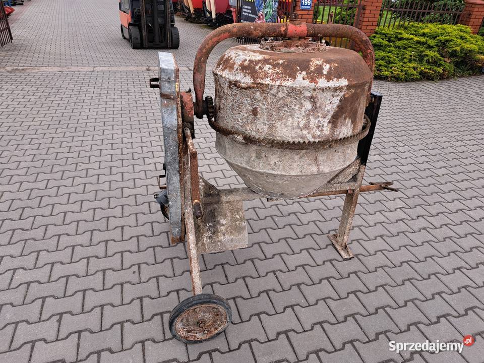 Betoniarka mieszalnik bębnowy 150 l 400v Proszowice