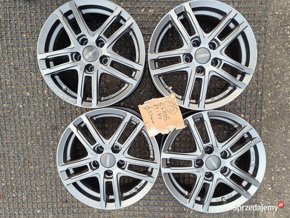 Felgi aluminiowe 15 rozstaw 5x105 Opel Astra J i Gorzów Wielkopolski