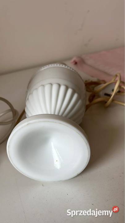 Łapka elektryczna Medalion z lwem Szkło Gdańsk sprzedam