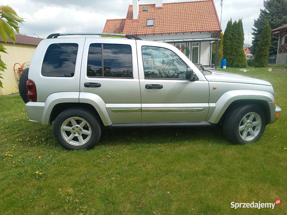 Jeep Cherokee Libertyn KJ moc silnika 163 Terenowy Cherokee warmińsko-mazurskie Pasłęk
