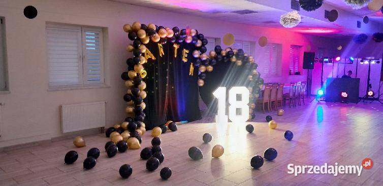 Świecące cyfry 18 Led ROCZEK Osiemnastka Wynajem