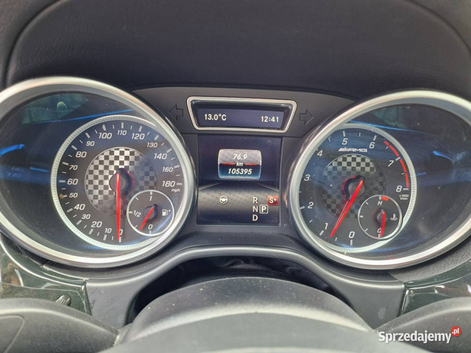 Mercedes GLE 43 AMG 43 AMG 30 BiTurbo 390 Full łopatki zmiany biegów pomorskie Słupsk