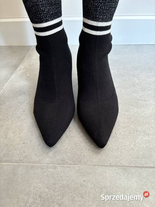 Szpilki ze skarpetą 37 Warszawa
