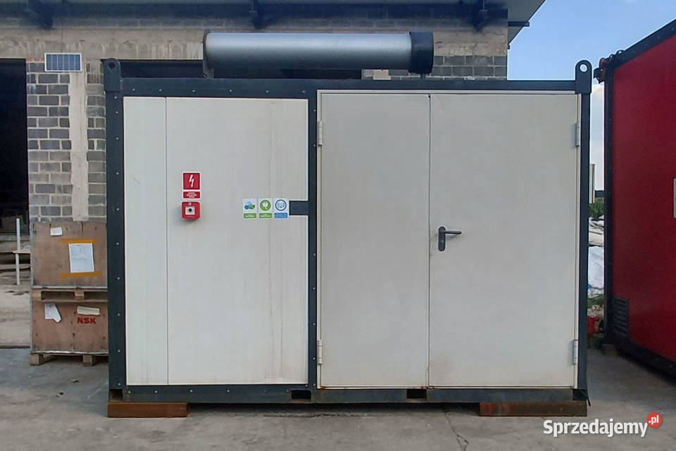 Mobilna Kotłownia Kontenerowa 60270 kW Olej Radomsko