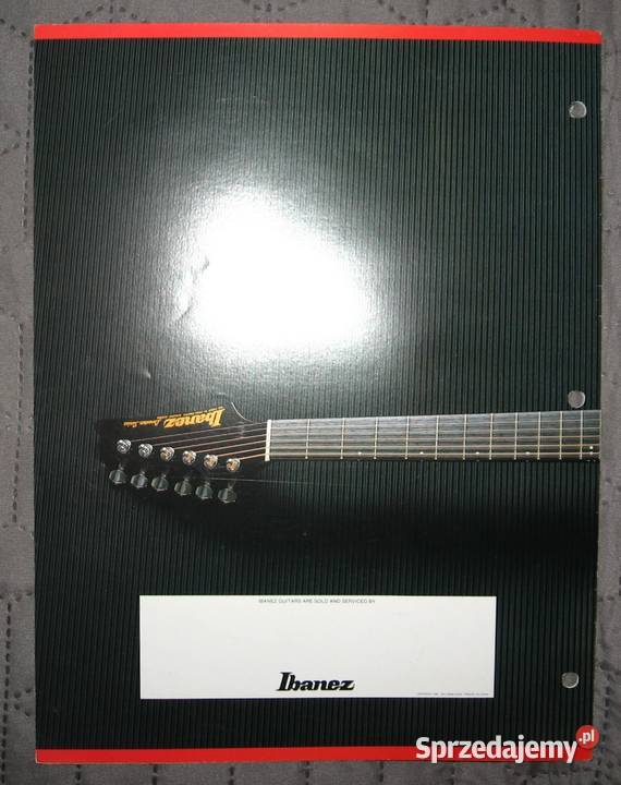 Ibanez Acoustic Guitars 1985 katalog gitar