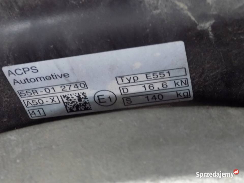 TŁUMIK KOŃCOWY WYDECH TYŁ 8470059 BMW X5 G05 X6 Pozostałe Chełm